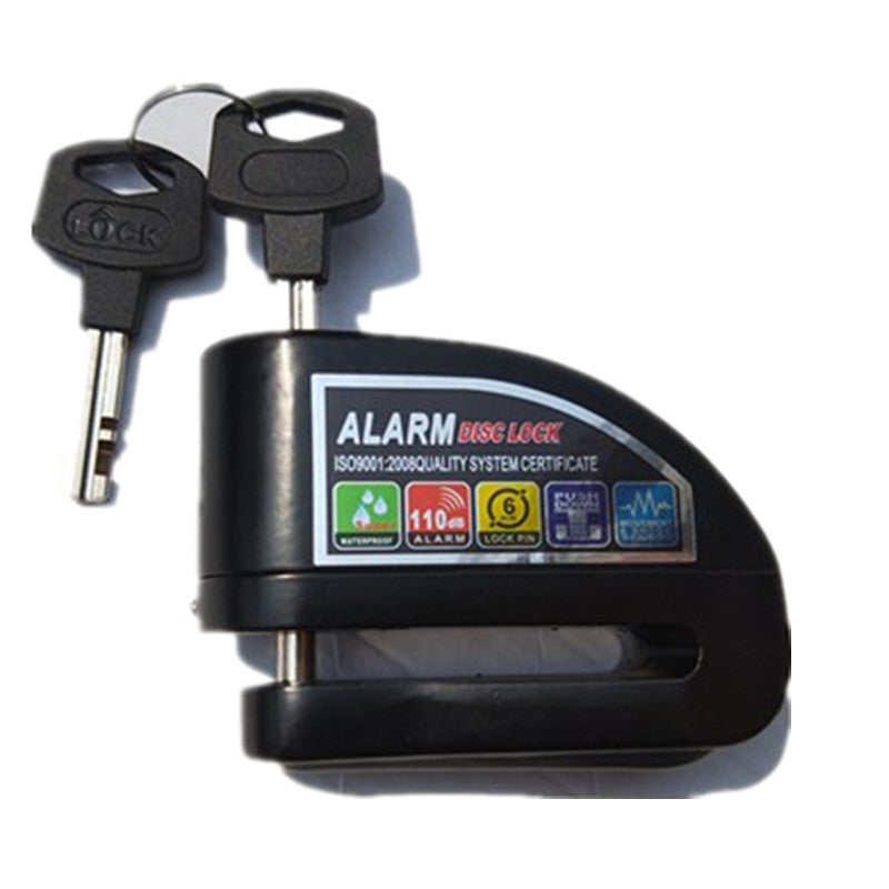Anti-theft lock for motorcycles