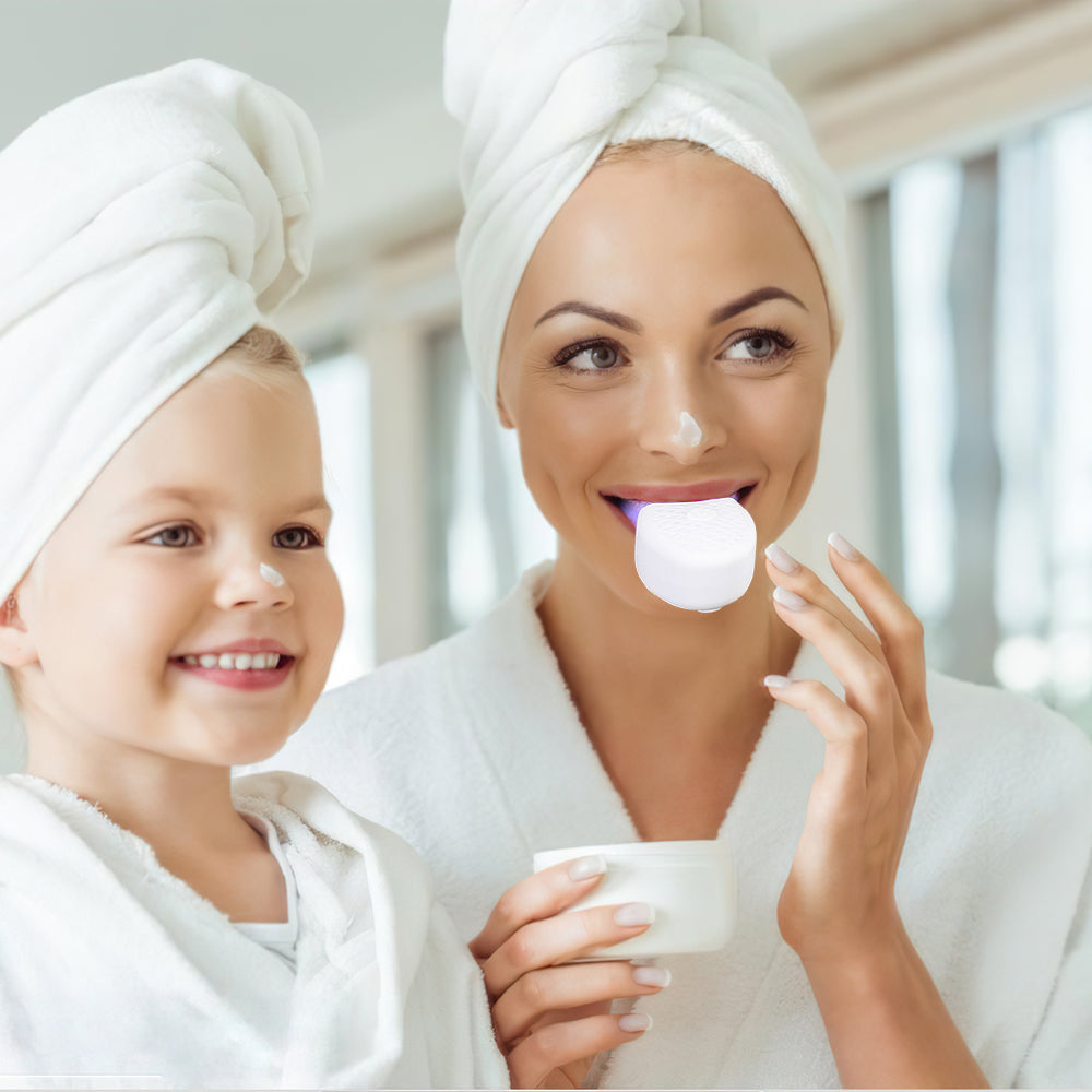 U-shaped toothbrush rechargeable