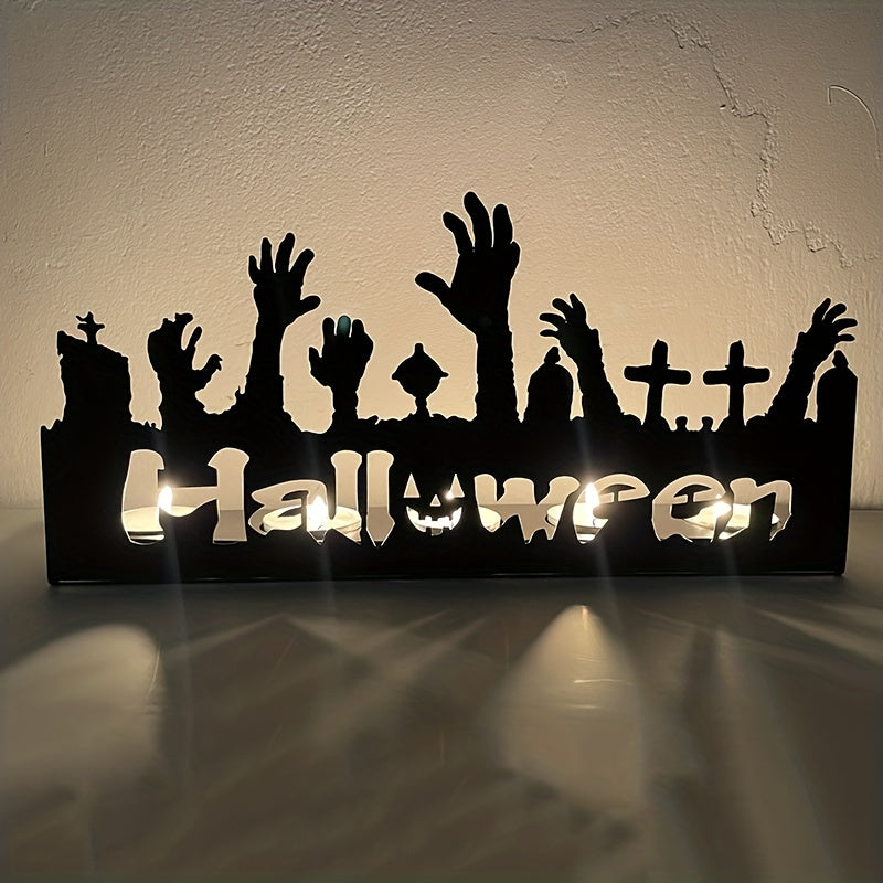 Halloween candle holder decorations