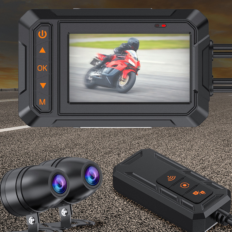 Driving recorder for motorcycle