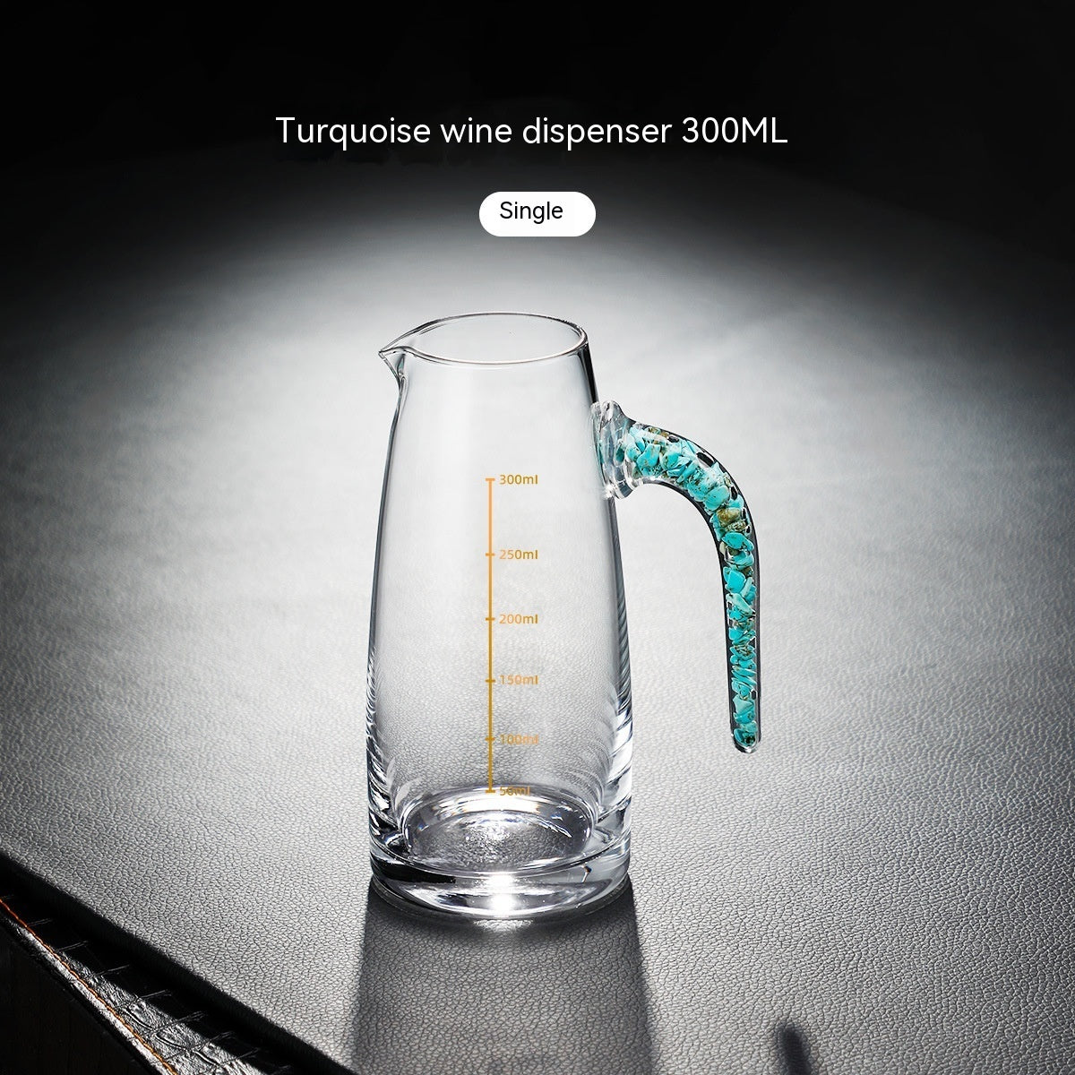 Luxury crystal whiskey decanter with glasses gift set