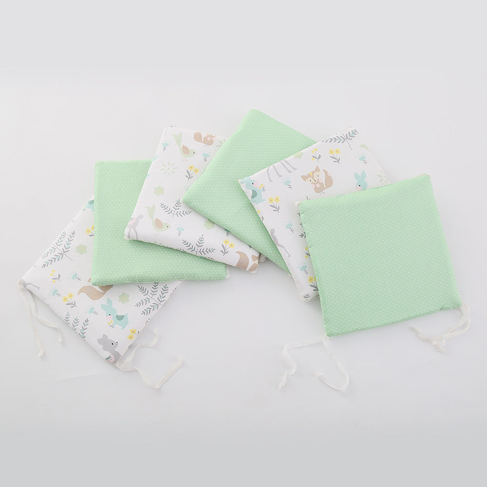 Bumper pads for baby crib