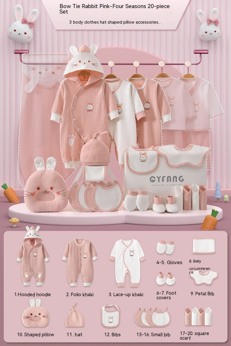 Soft cotton baby outfit set