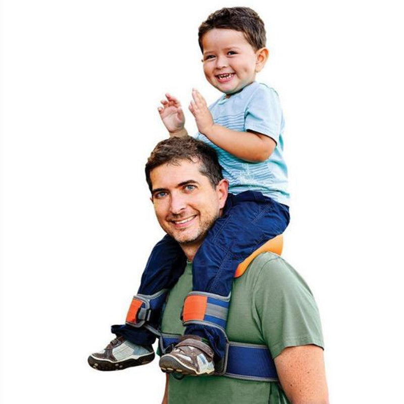 Hands-free shoulder carrier for kids