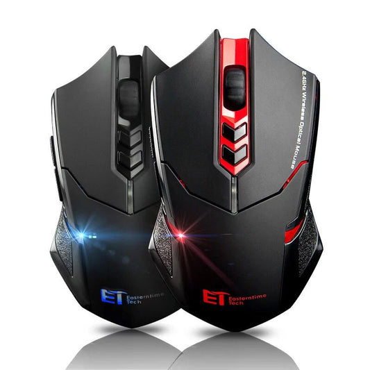 Silent luminous wireless mouse