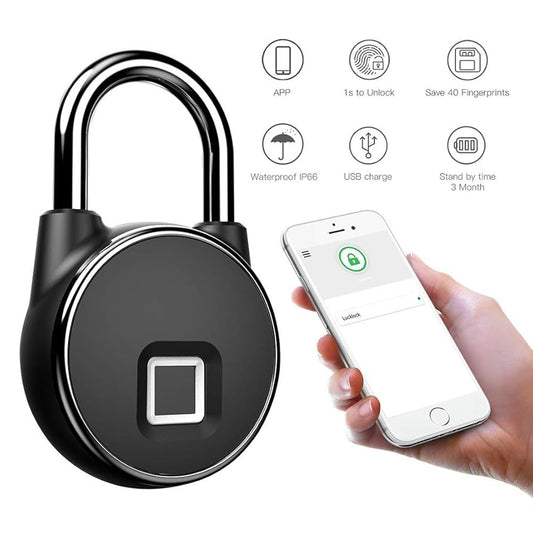 Lock with fingerprint