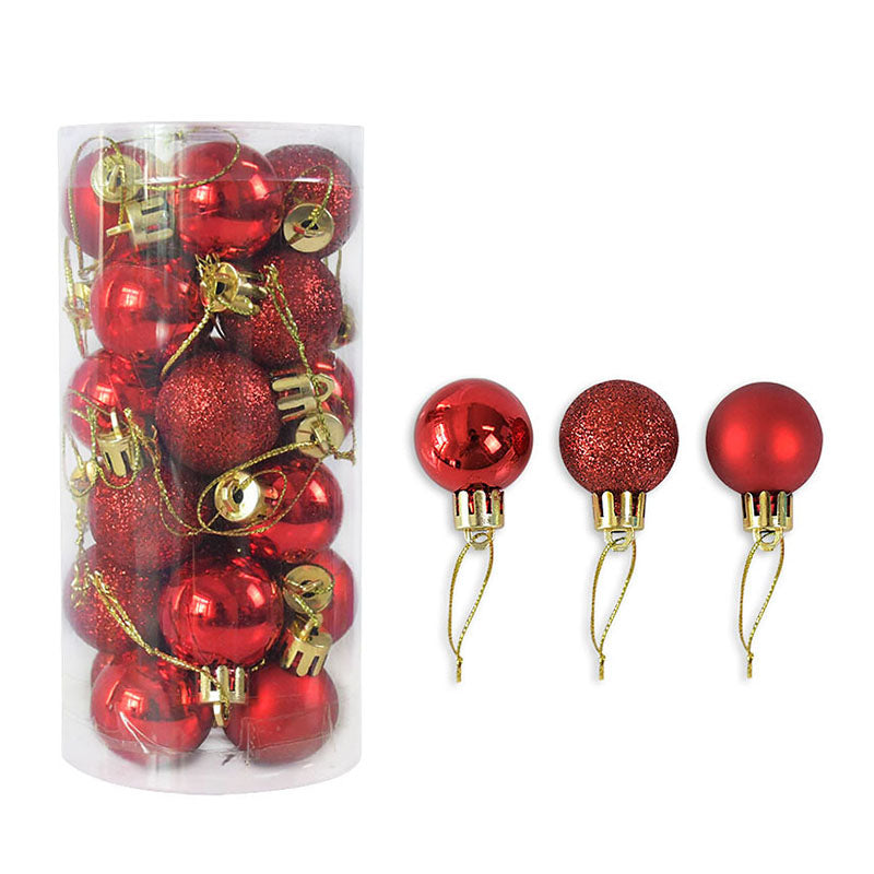 Christmas decoration balls shiny matte