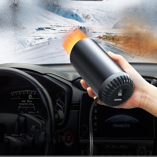 Car heater with defrosting