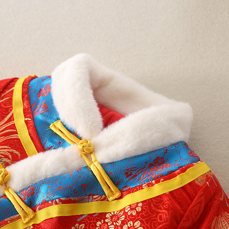 Baby embroidery jumpsuit