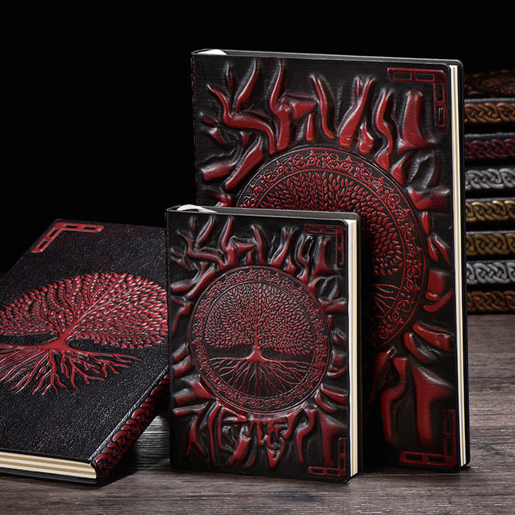 Notebook Tree of Life 3D embossed