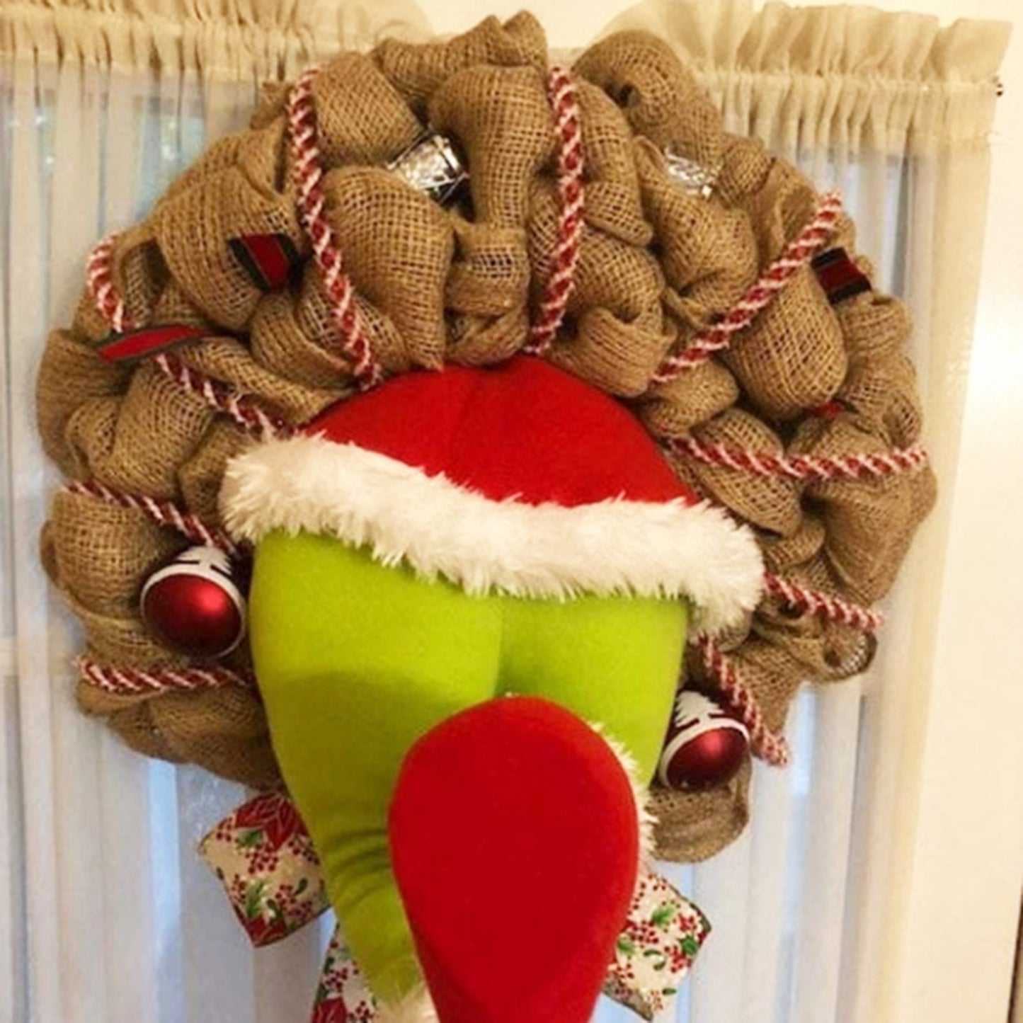 Door hanging decor Grinch