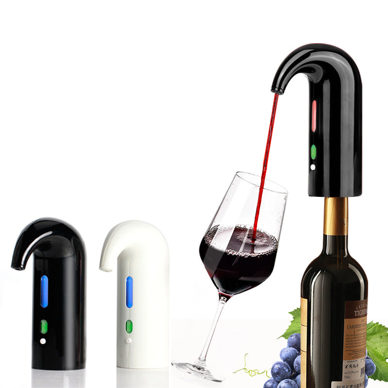 Portable electric wine pourer