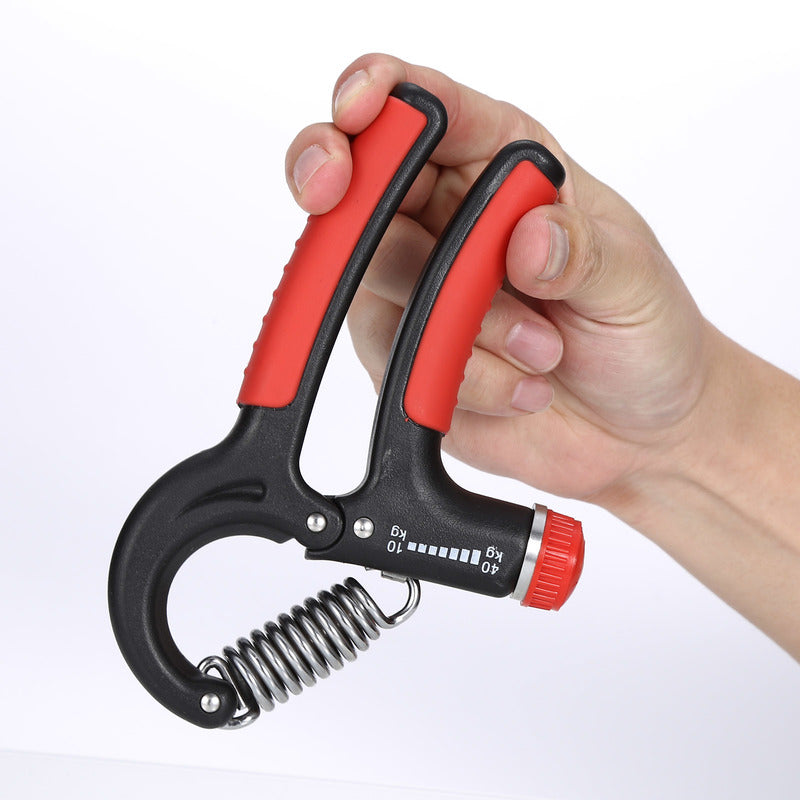Adjustable hand grip strengthener