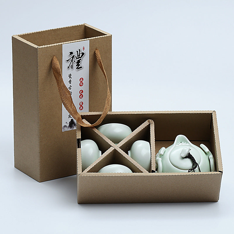 Ceramic Kung Fu tea set