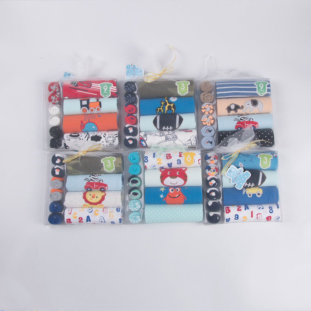 Summer baby clothes gift set