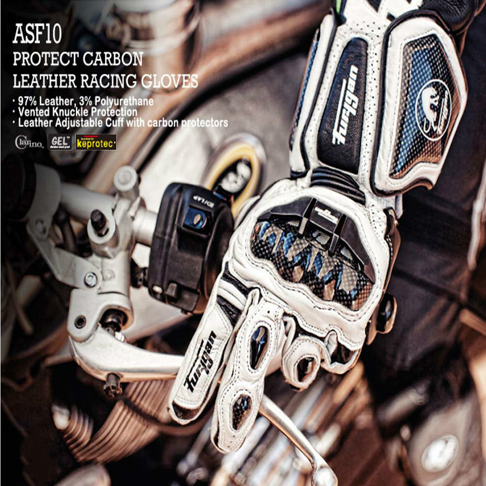 Motorcycle riding gloves