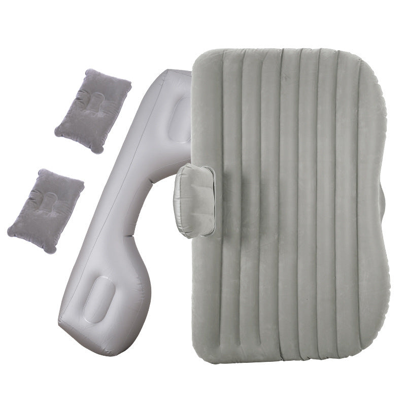 Inflatable camping mattress for cars