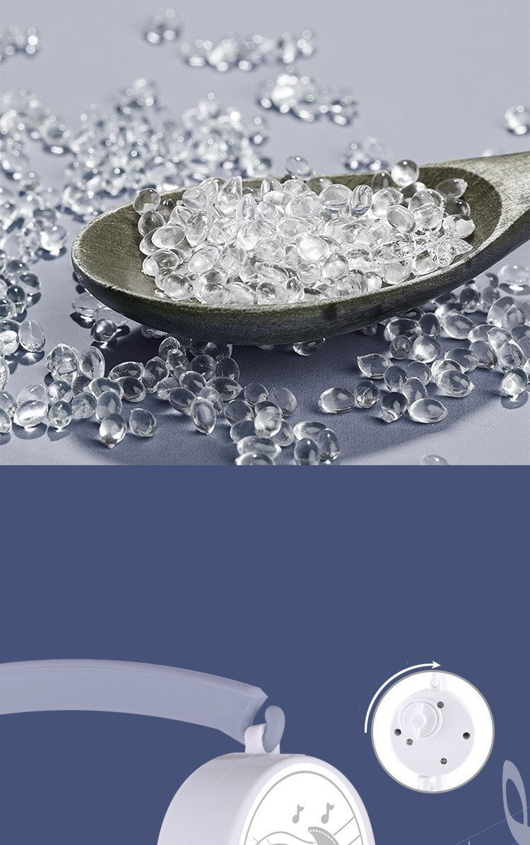 Music rattle for baby crib