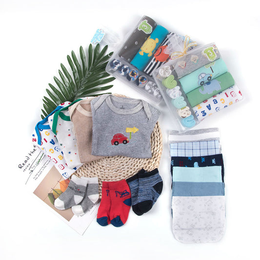 Summer baby clothes gift set