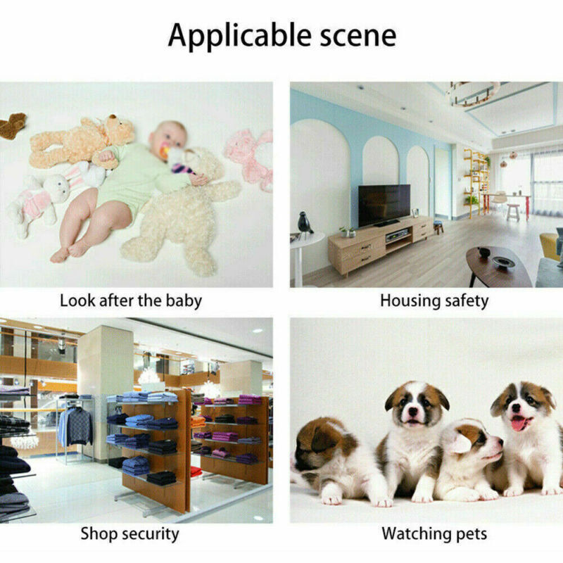 Wireless home security camera