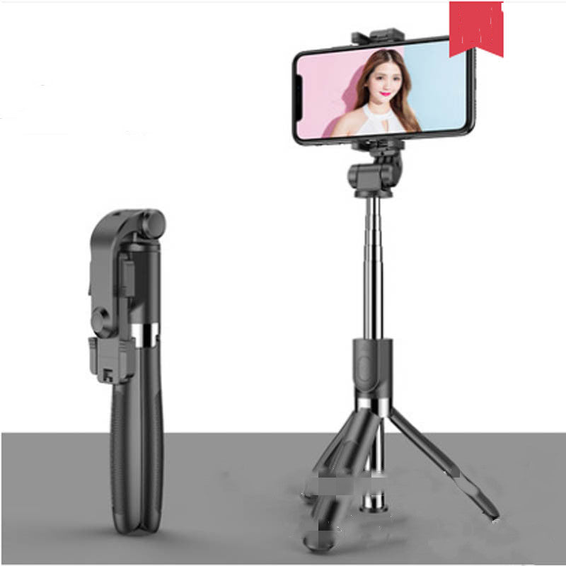 Selfie stick with remote