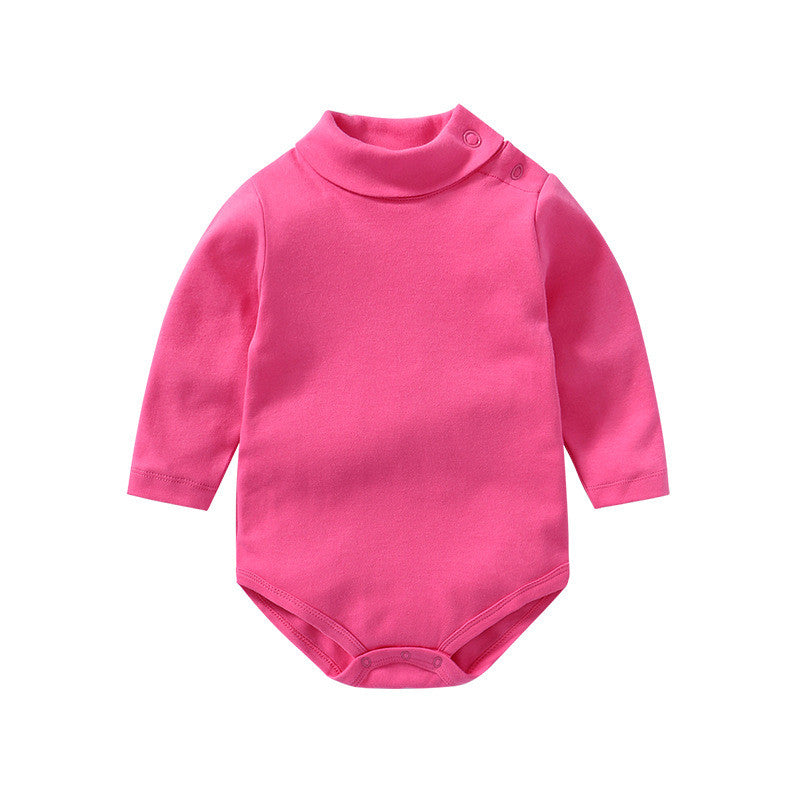 Babybody with polo collar