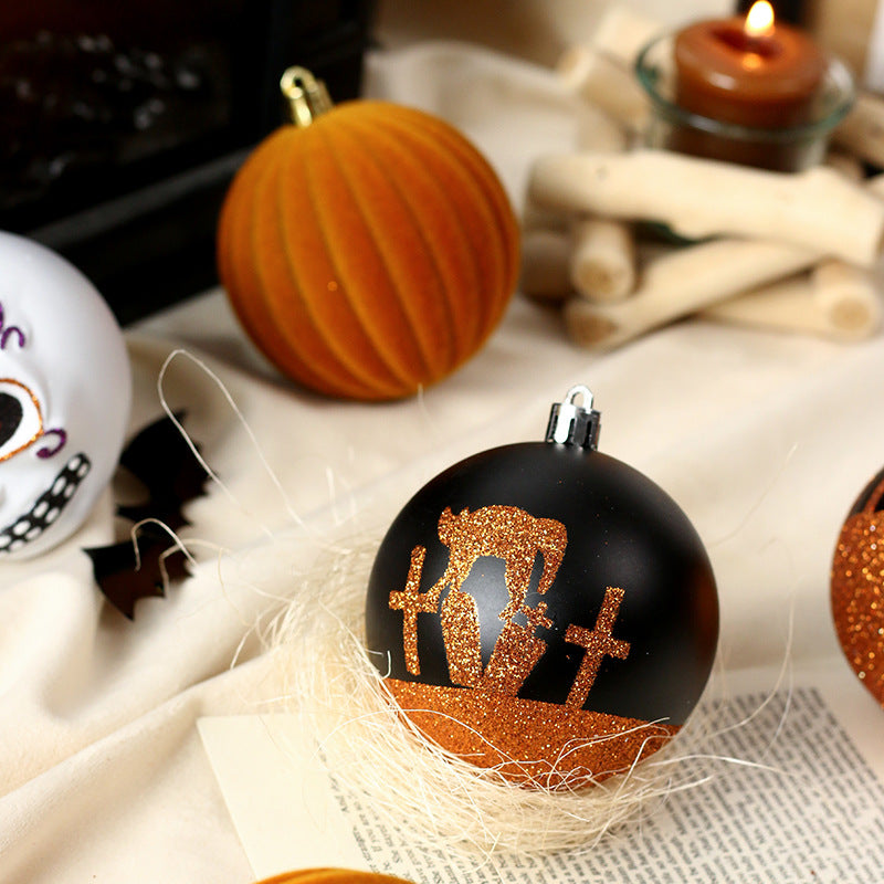 Halloween tree balls set