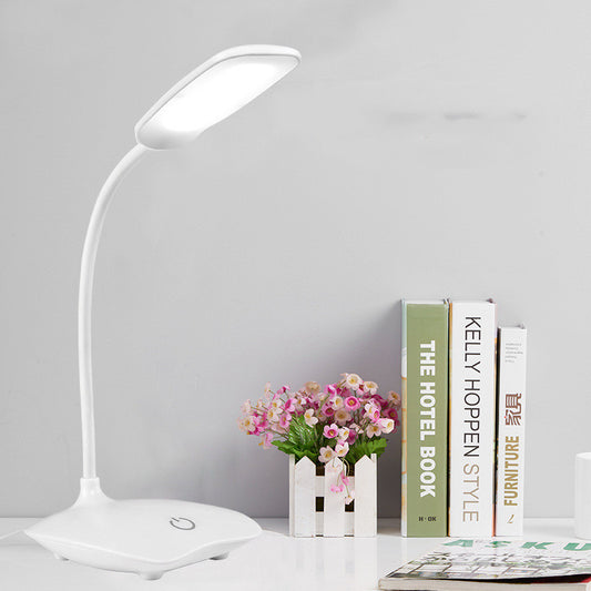 Charging small desk lamp with eye protection