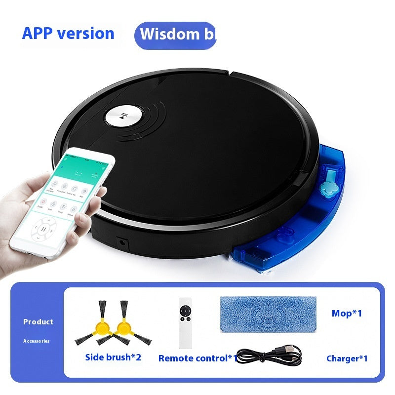Robot cleaner with app vacuum and mopping