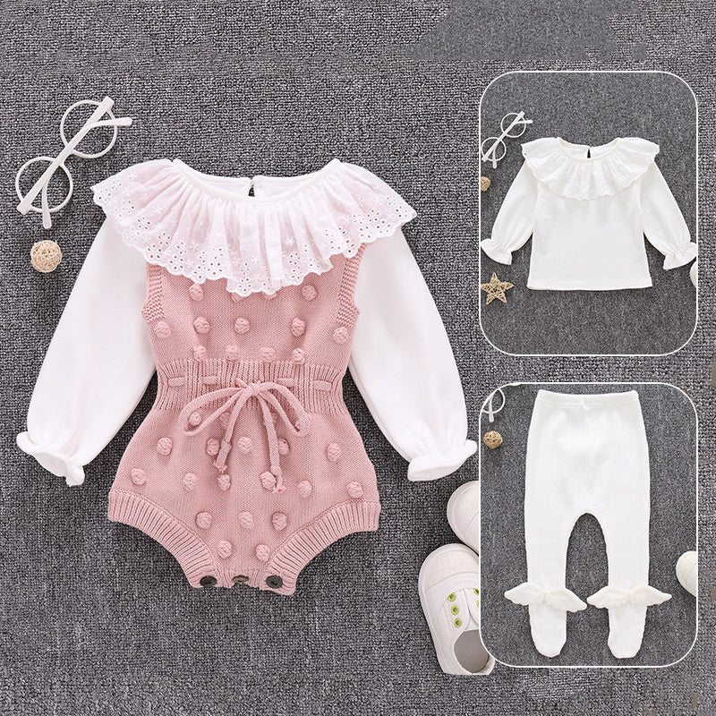 Baby girl summer clothes set