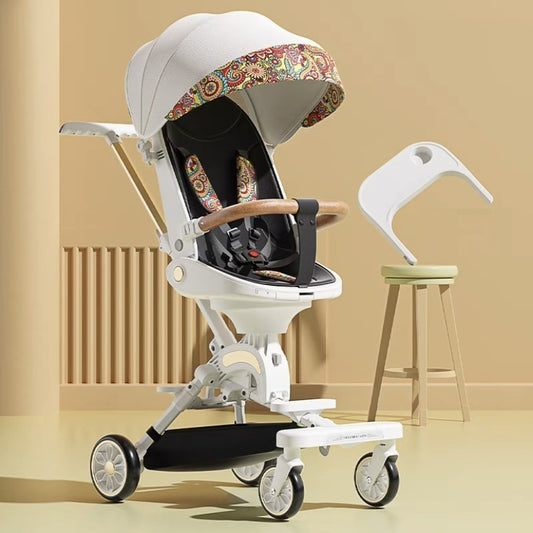 Foldable baby stroller