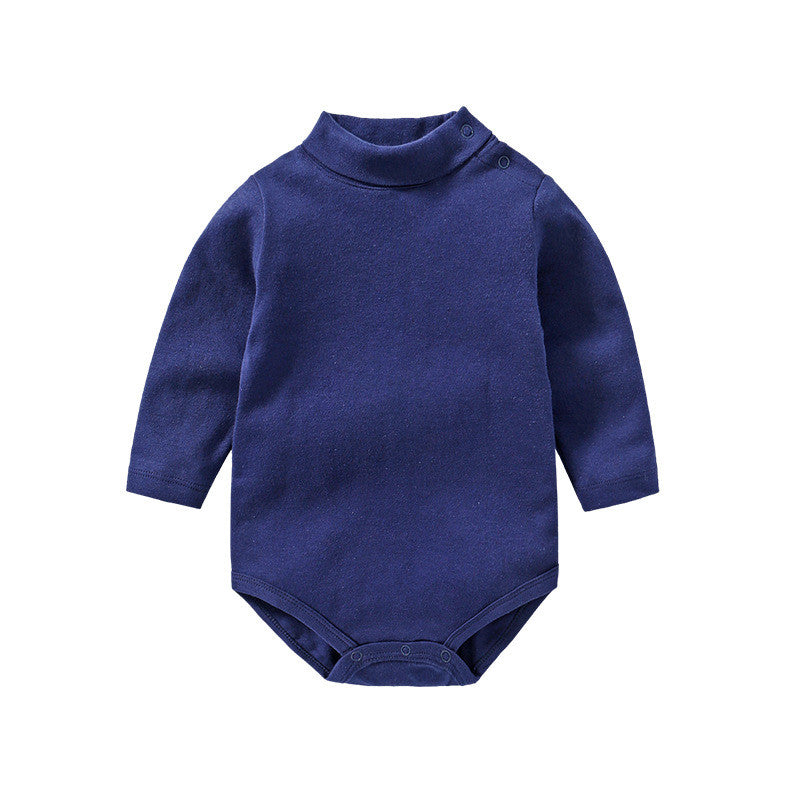 Babybody with polo collar