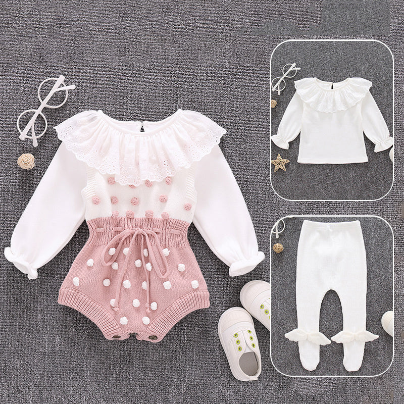 Baby girl summer clothes set
