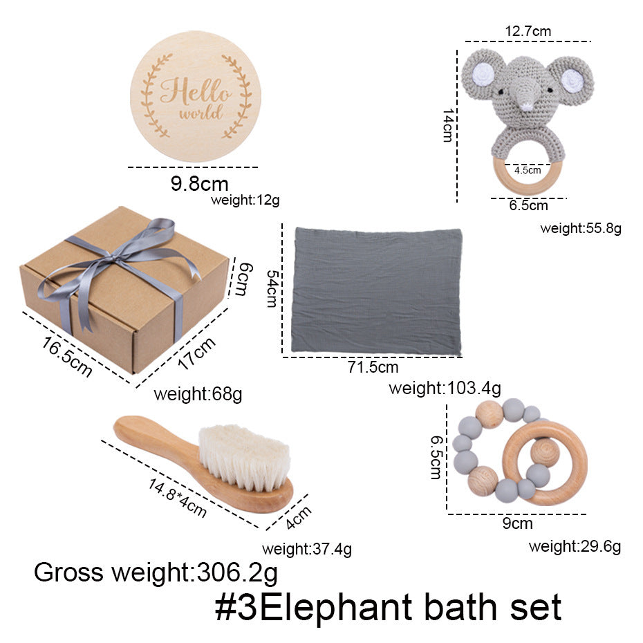 Newborn baby essentials gift set