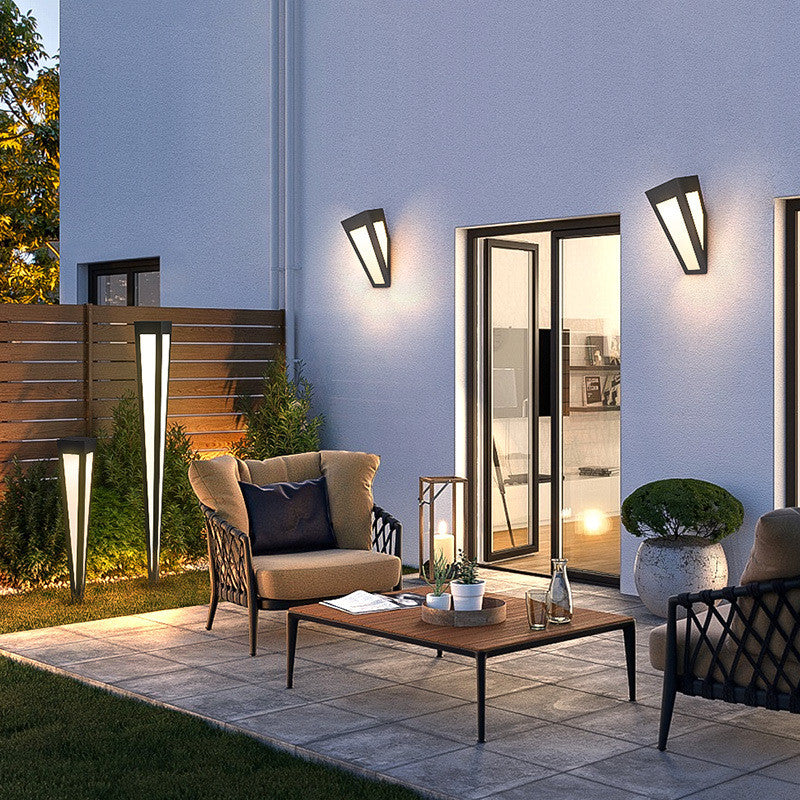 Waterproof wall lights with sensor