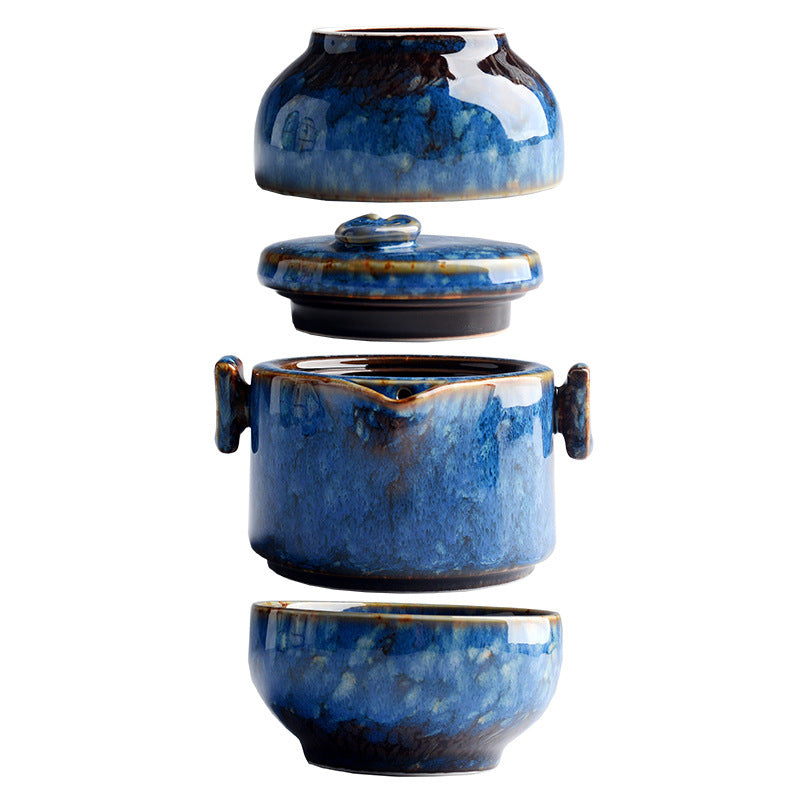 Creative asian tea set