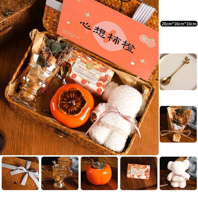 Spa gift basket set for women