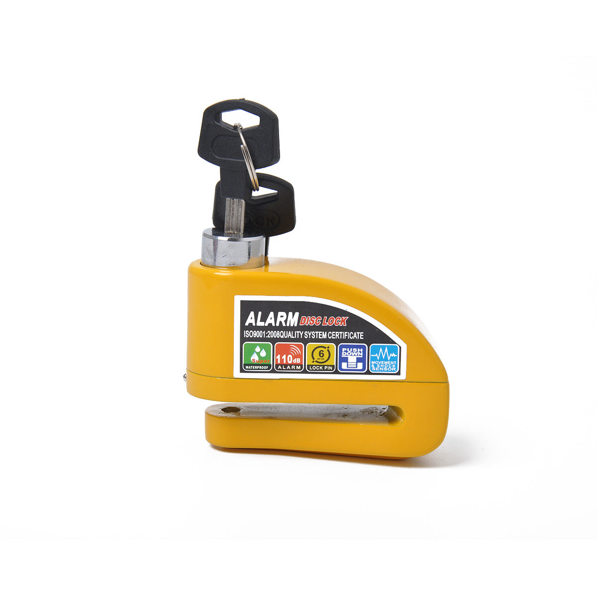 Anti-theft lock for motorcycles