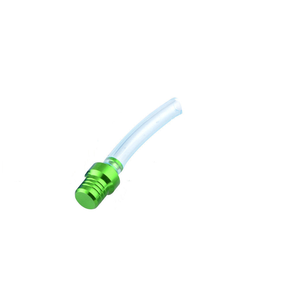 Motorcycle fuel tank vent pipe