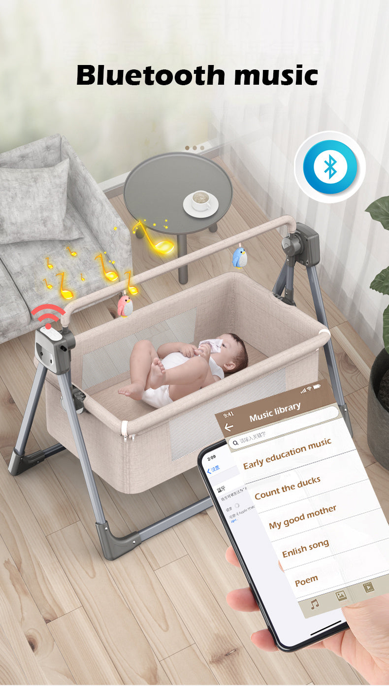 Electric baby cradle