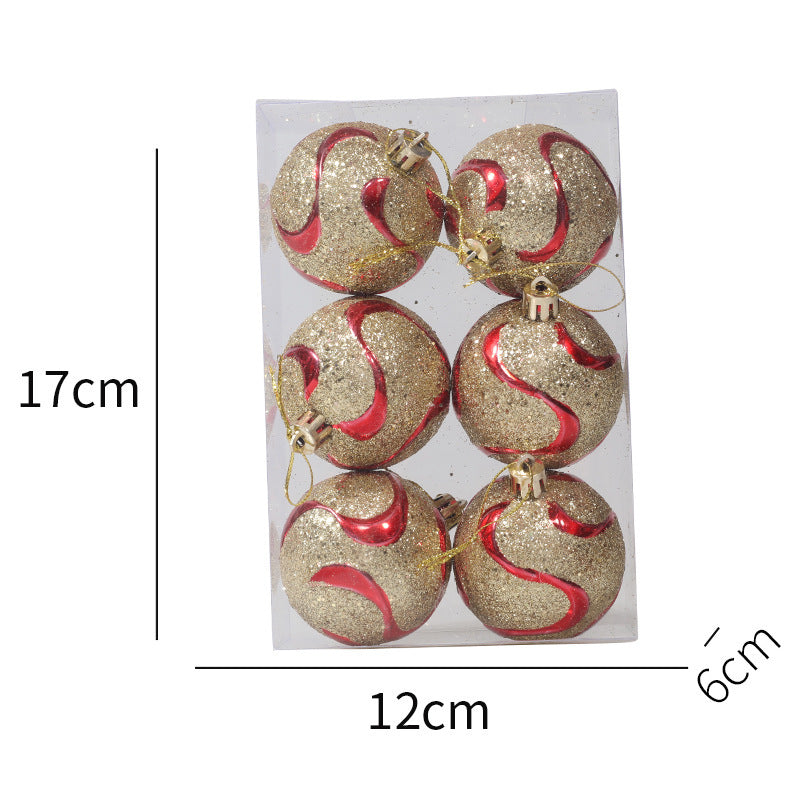Christmas balls 6 pack