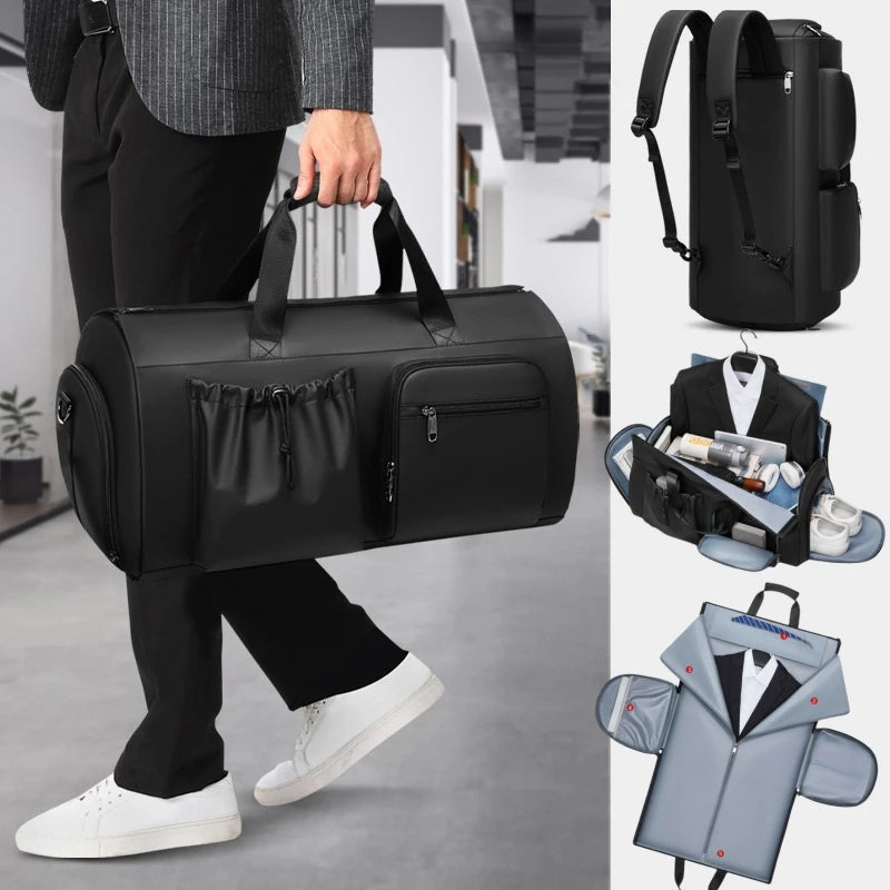 Convertible travel garment bag