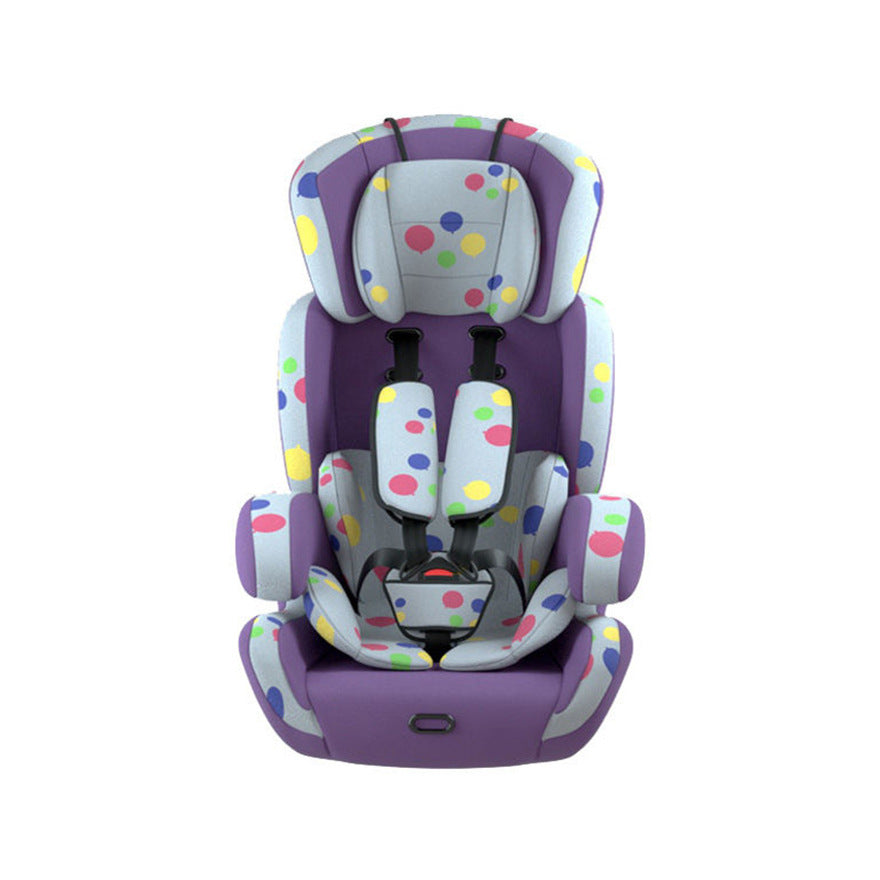 Colorful baby car seats