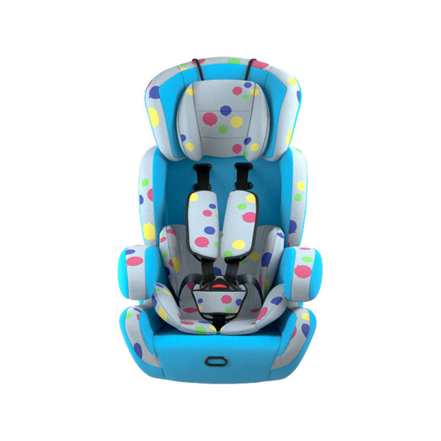 Colorful baby car seats