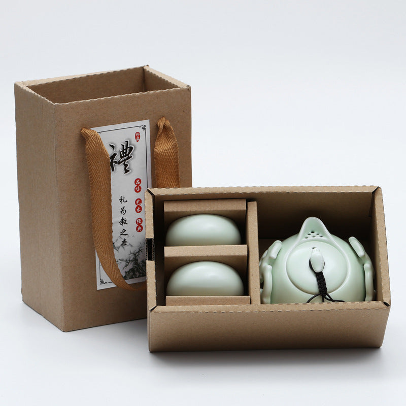 Ceramic Kung Fu tea set
