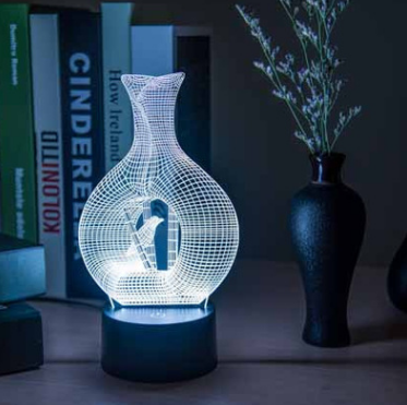 Creative 3D night light