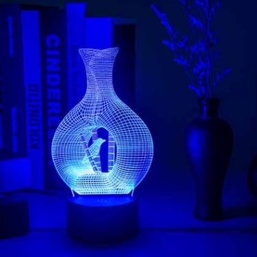 Creative 3D night light
