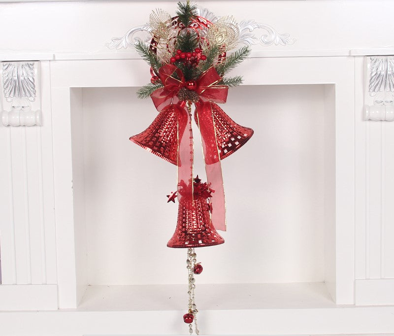 Christmas hanging bell ornament