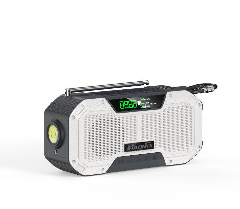 Multifunctional emergency radio