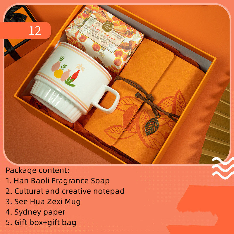 Relaxing spa tea set